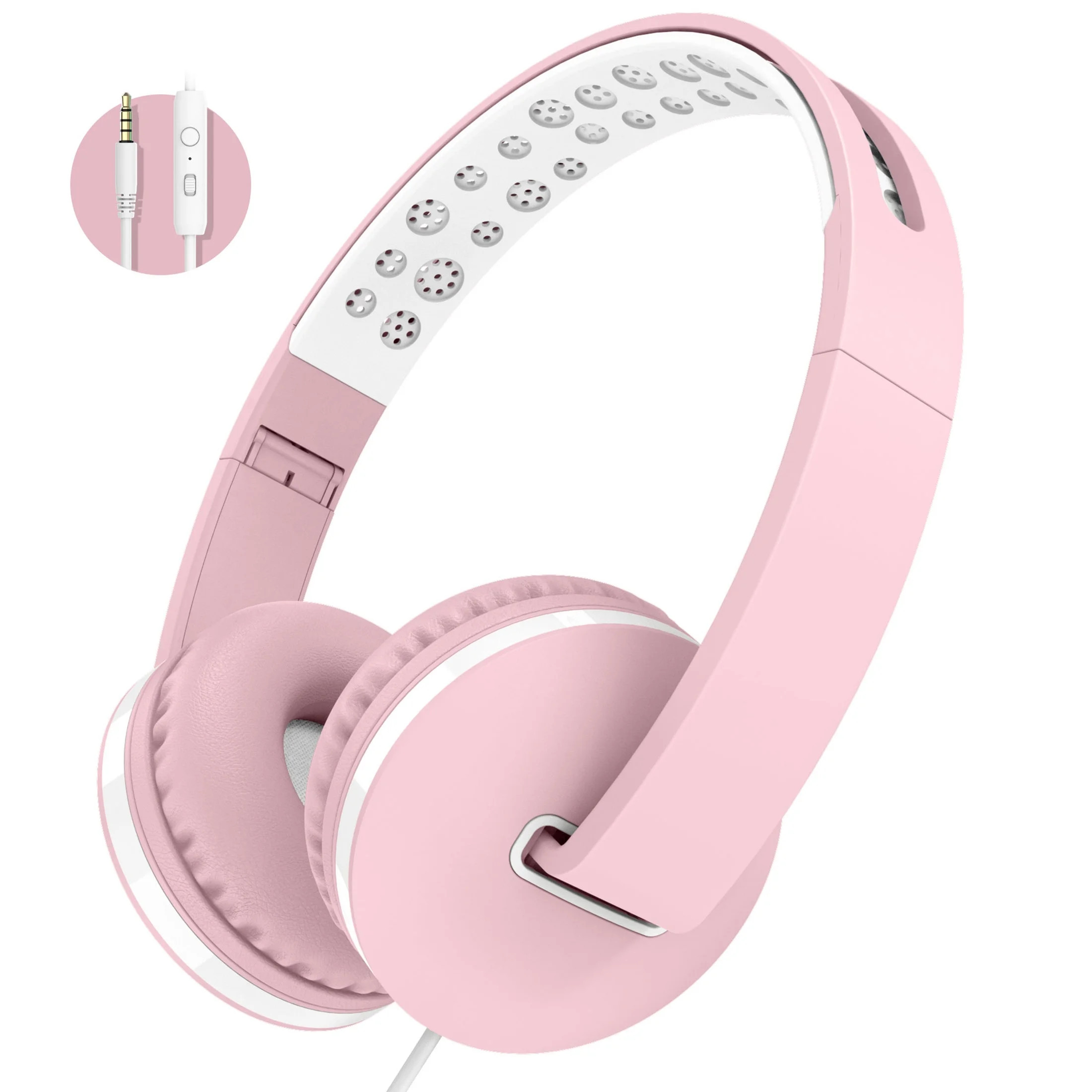 Seenda Kids Headphones, Lightweight Foldable Stereo Bass Kids Headphones with Microphone, Volume ... | Walmart (US)