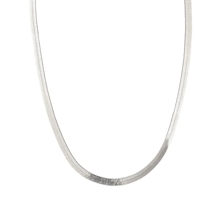 Believe by Brilliance Women's Fine Silver Plated Triple Layer Necklace Set | Walmart (US)