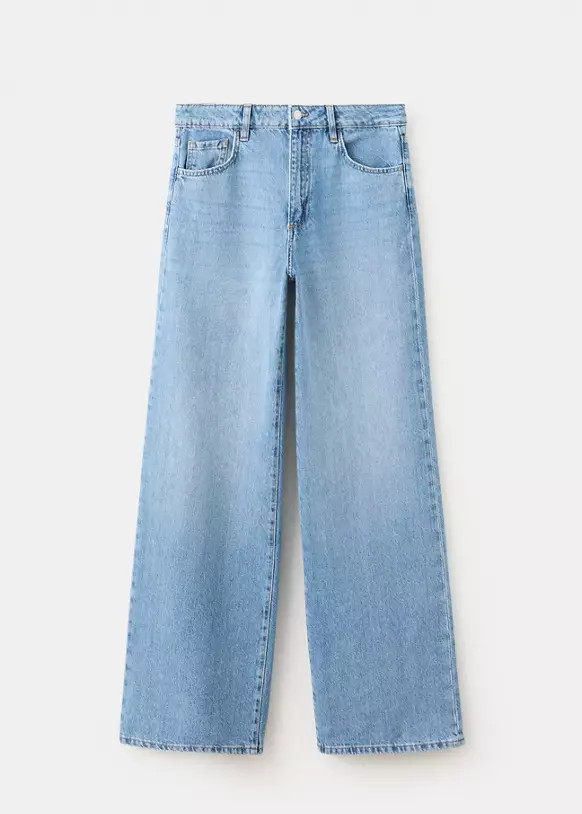 Danila high-waisted wide leg jeans | Mango (US/MX/AU)