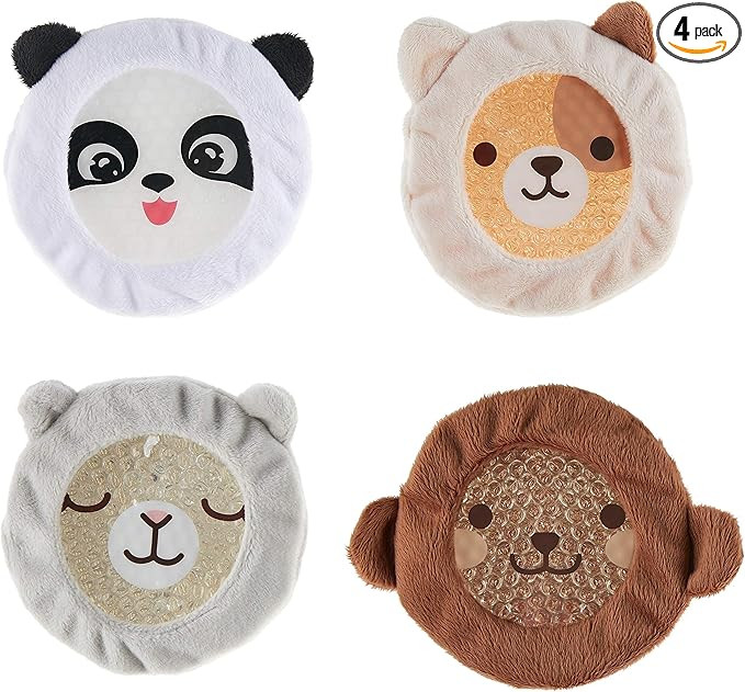 INDIGO CHILD : Premium Dual Action Hot or Cold Gel Packs | 4 Pack | Soft Plush Fabric Sleeves |Ou... | Amazon (US)