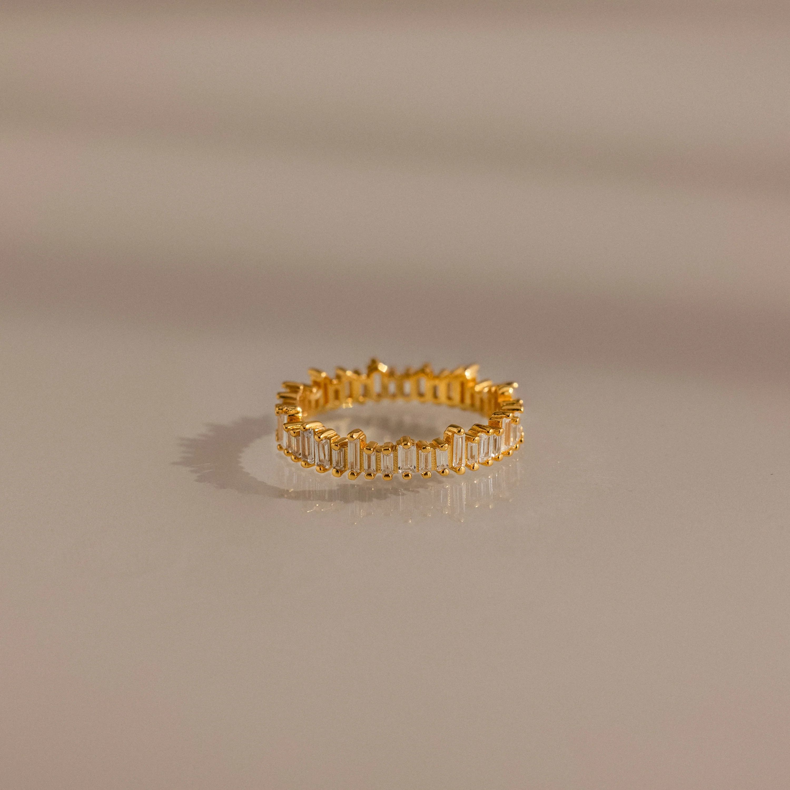 Art Deco Rhythm Mixed Baguette Diamond Ring | Caitlyn Minimalist | Caitlyn Minimalist