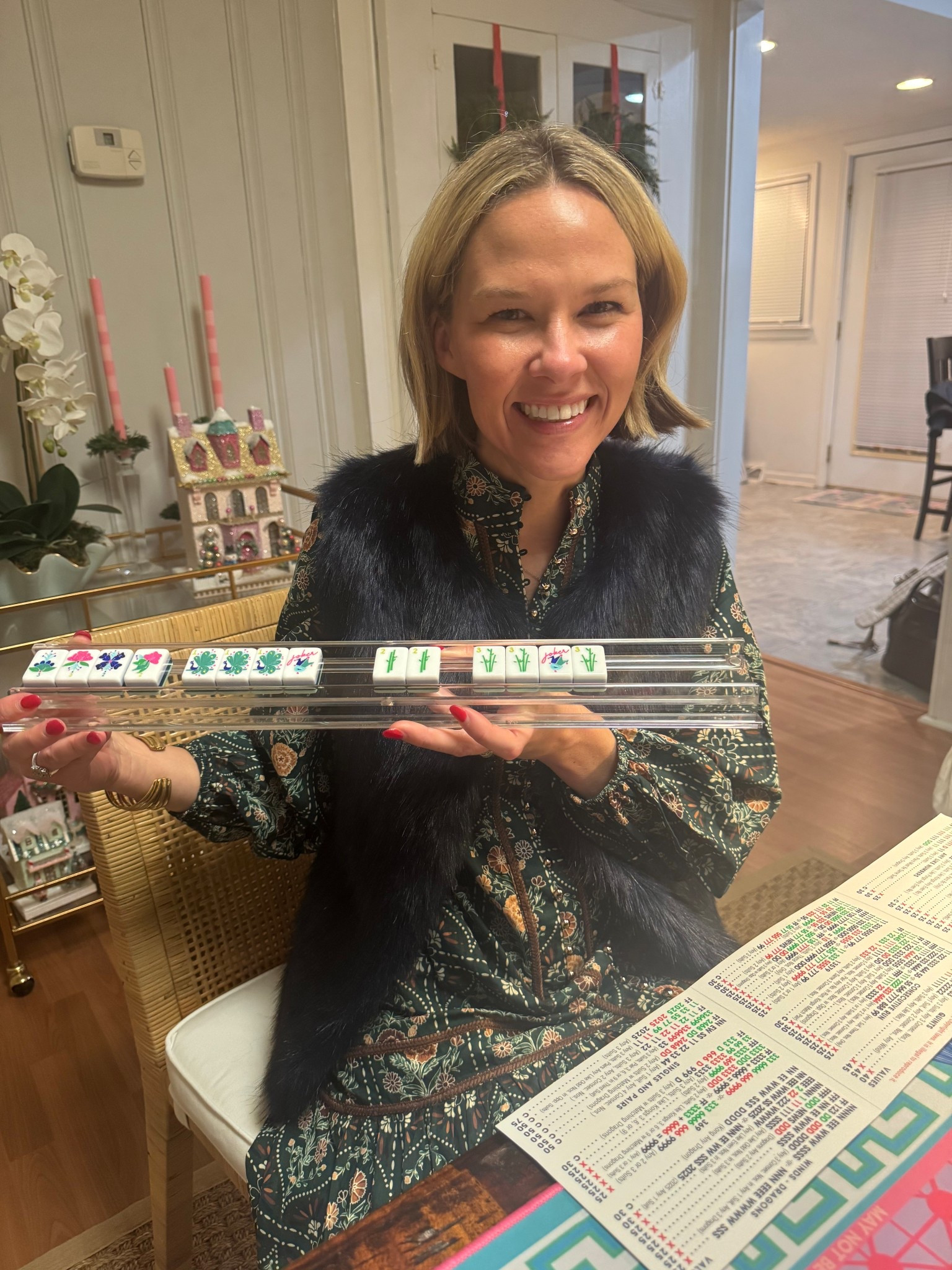 Mahjong night, but make it chic. 

#LTKootd