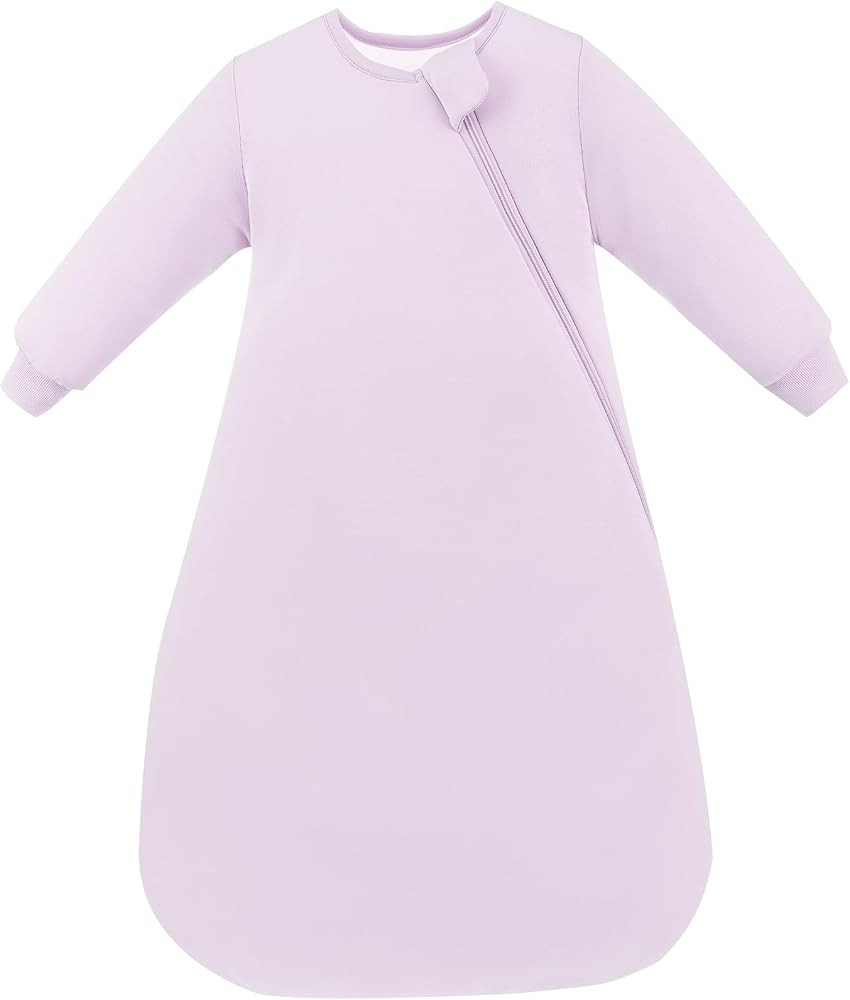 PurComfy Supersoft Baby Premium Bamboo Viscose Long-Sleeve Wearable Sleeping Bag Sack Blanket 1.0... | Amazon (US)