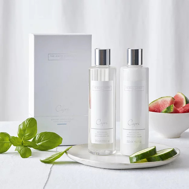 Capri Bath & Body Set | The White Company (UK)