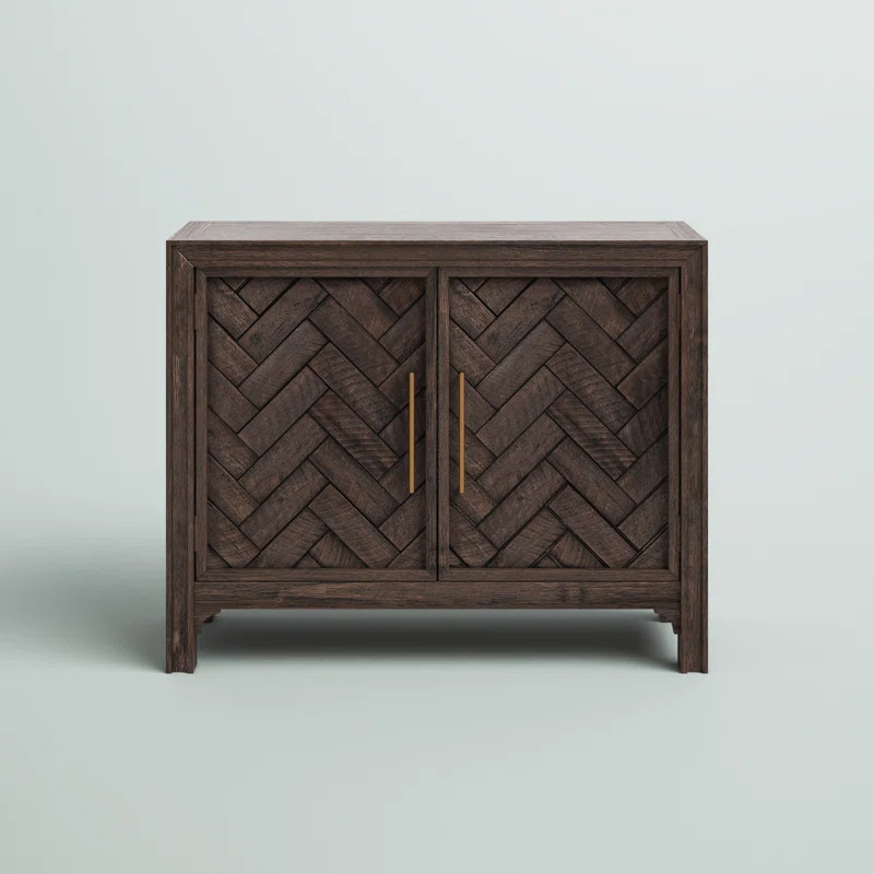 Brennan 32'' Tall 2 - Door Accent Cabinet | Wayfair North America