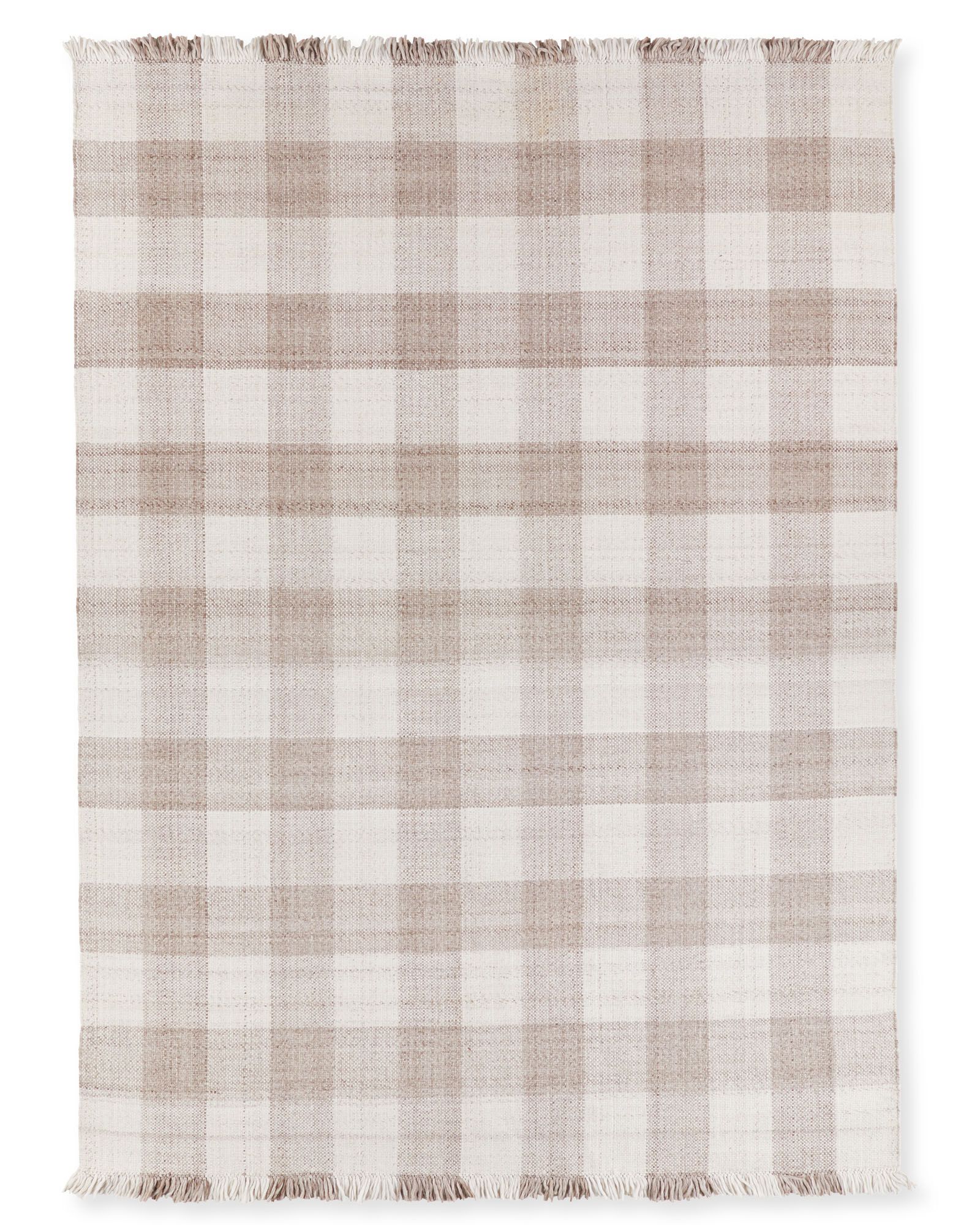 Gingham Rug | Serena and Lily