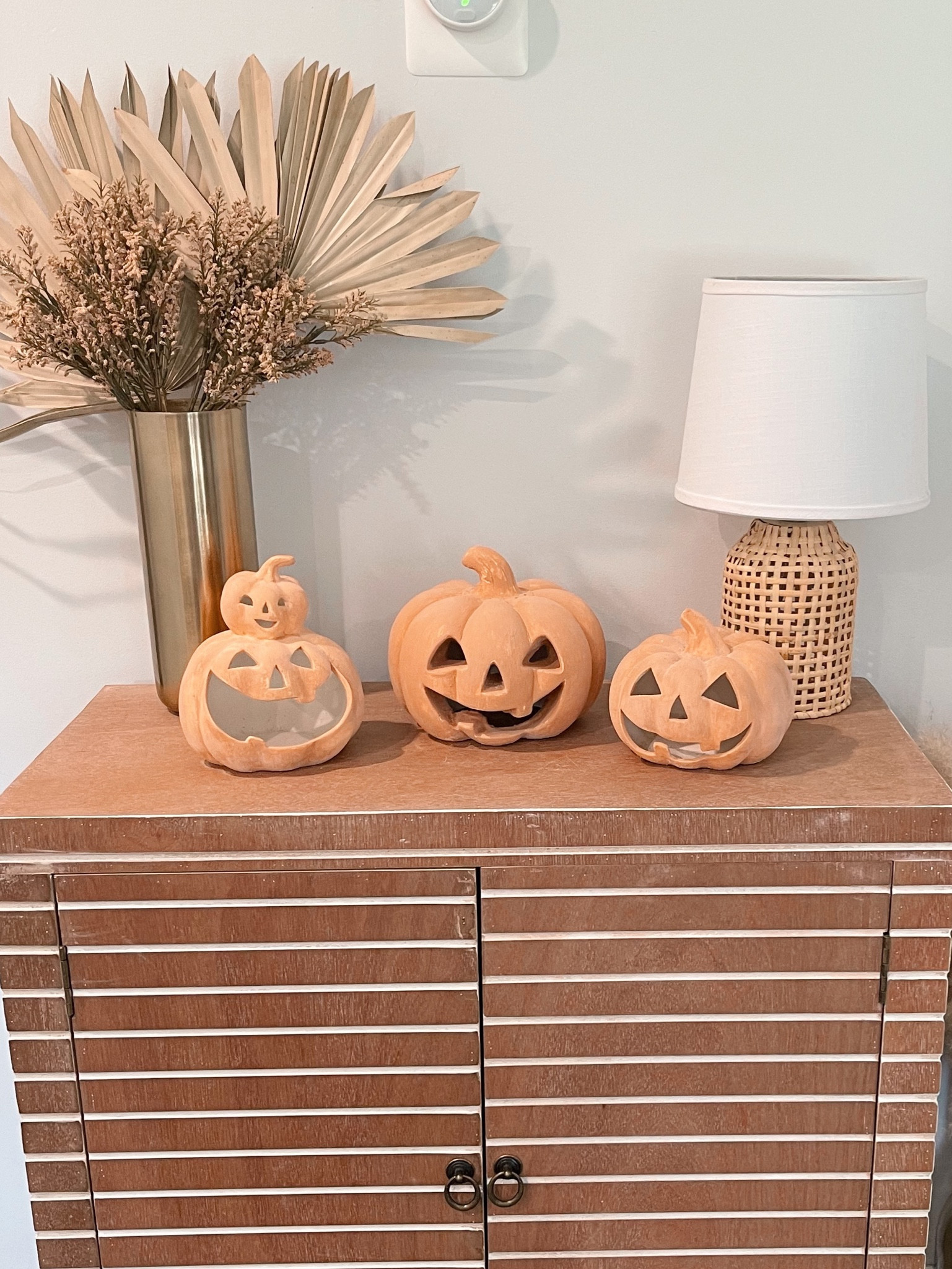 DIY pottery barn terracotta pumpkins 🎃 

#LTKhome #LTKHalloween #LTKSeasonal