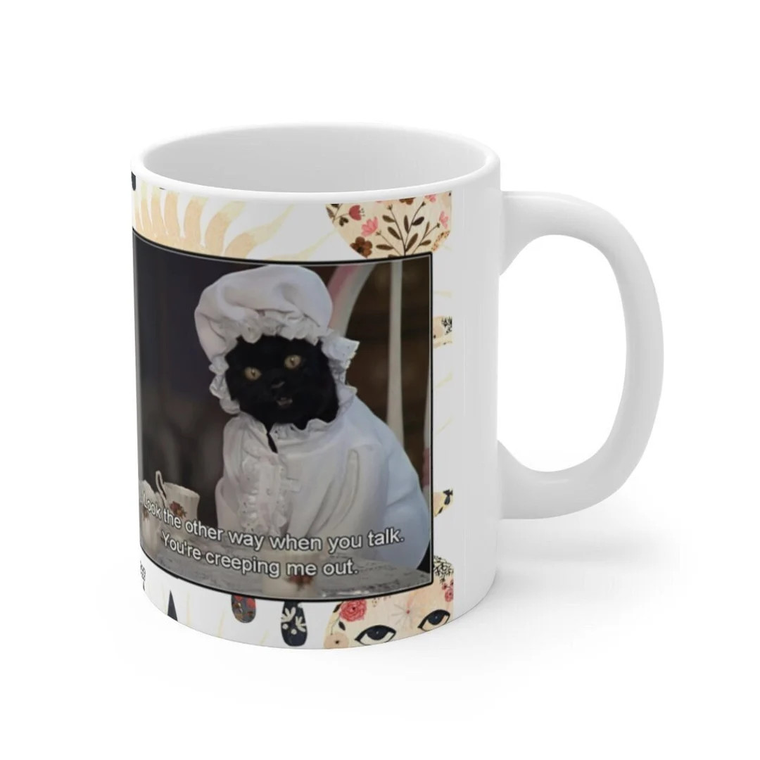 Salem Sabrina the Teenage Witch Mug | y2k and 2000s Pop Culture Gifts| Look the Other Way When Yo... | Etsy (US)