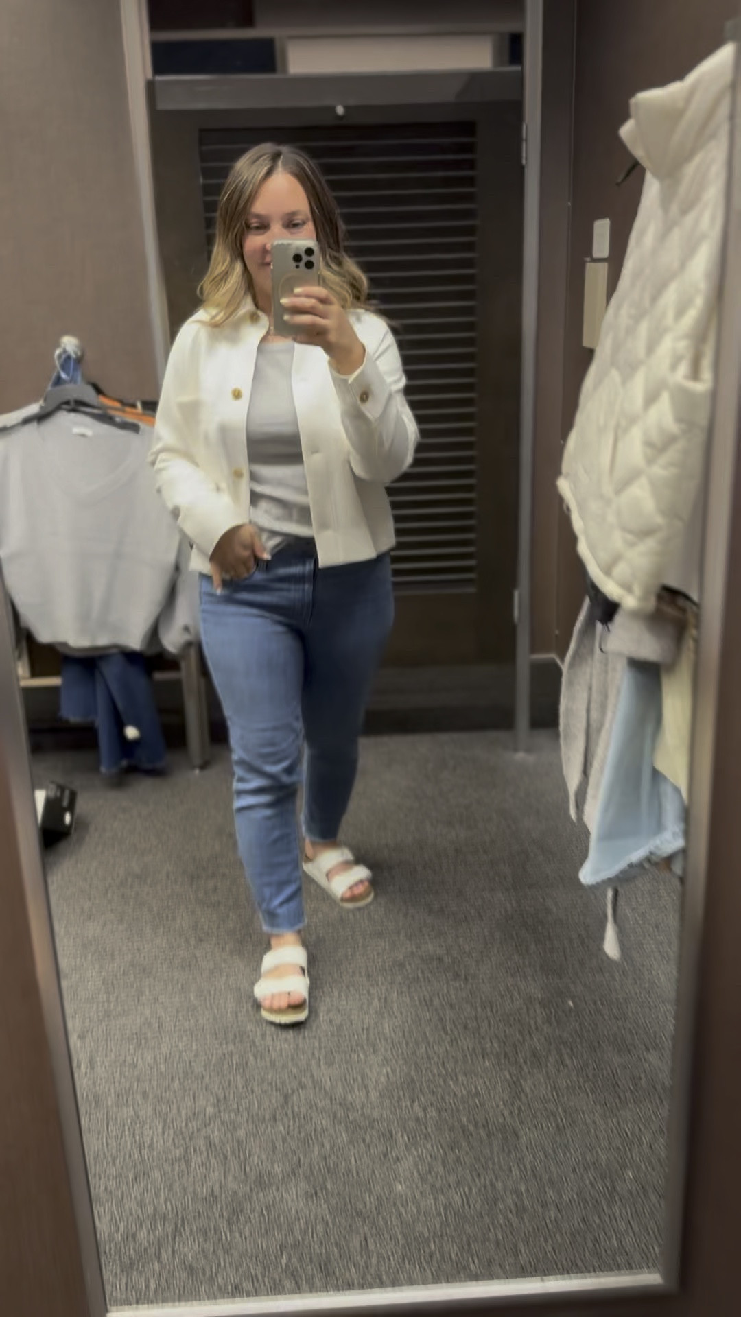 Fall style light jacket white jacket nsale

Absolutely love this Vince jacket. It’s super soft and silky material! Can be dressed up or down. Keeps going in and out of stock so add to your wishlist so you can be notified when your size is available! 😘

#LTKxNSale #LTKMidsize #LTKWorkwear