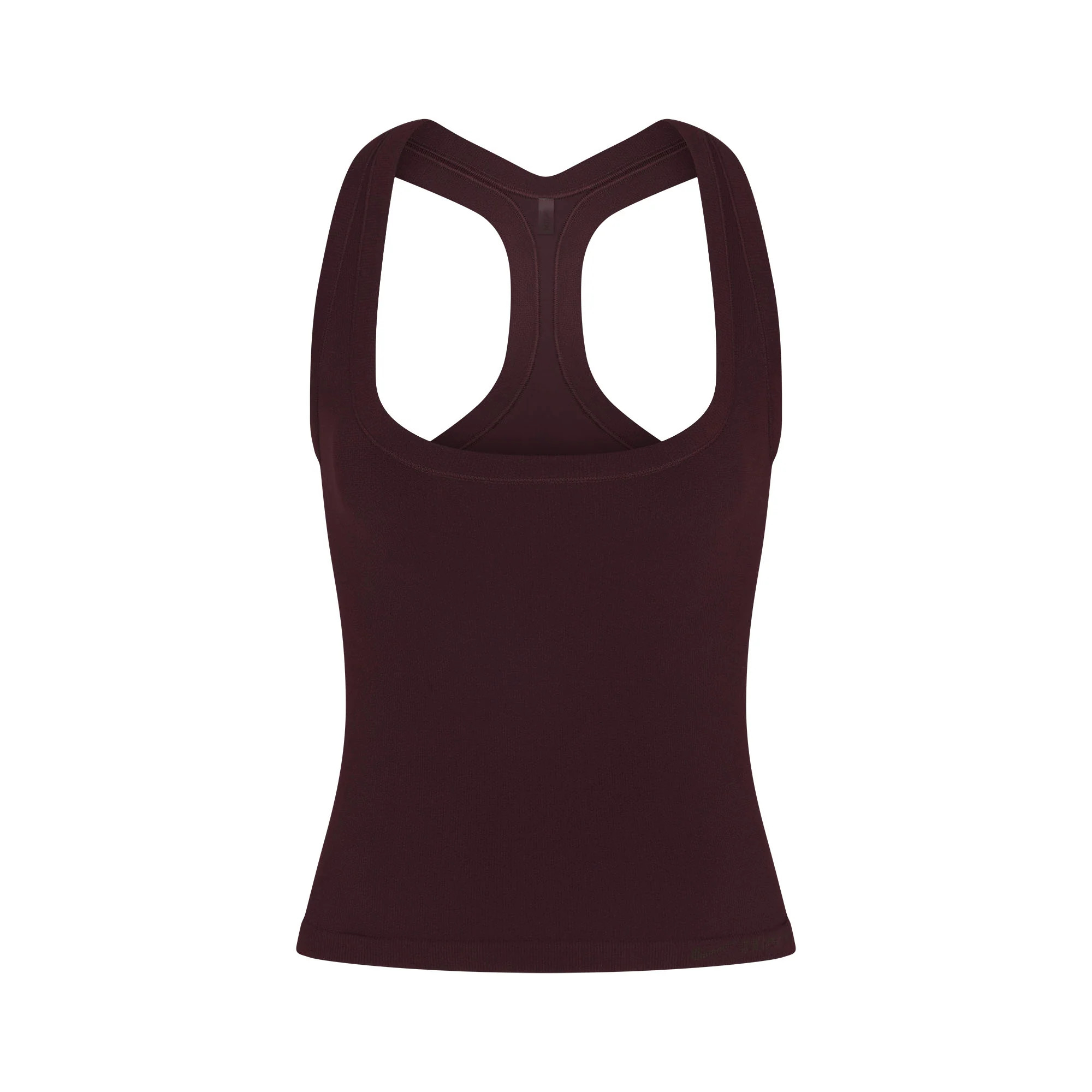 SKIMS Racer Back Tank Top | Red | 2XS | NikeSKIMS Vintage Seamless | SKIMS (US)