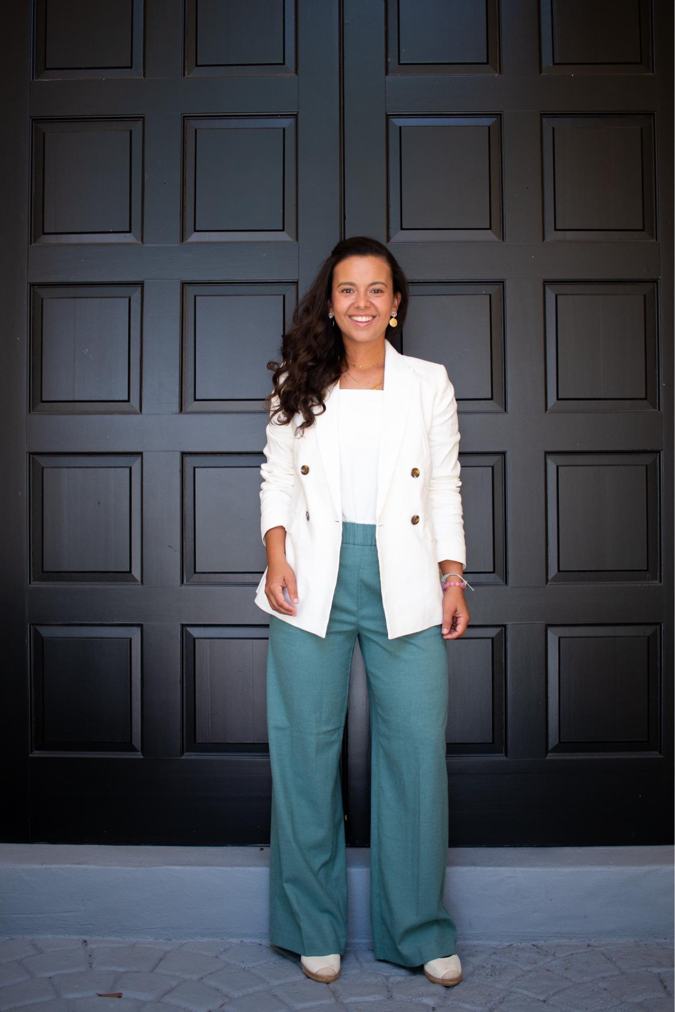 Summer office outfit idea with a classic white blazer 💻

#LTKworkwear #LTKunder100 #LTKstyletip