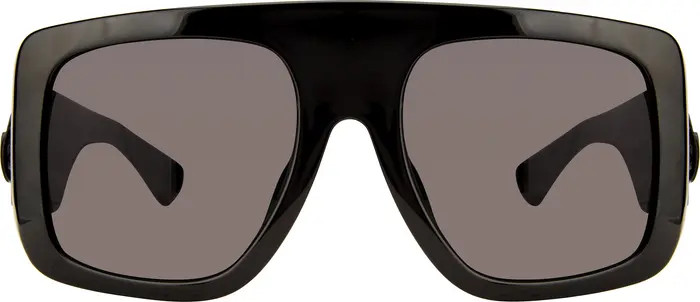 62mm Oversize Rectangular Sunglasses | Nordstrom
