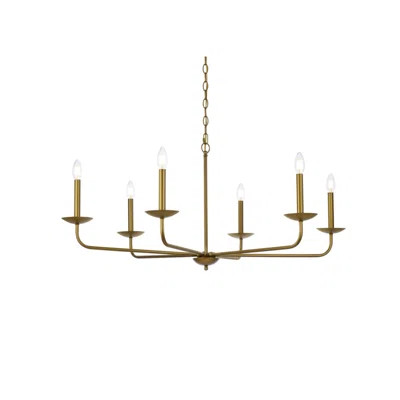 Baltray 6 - Light Candle Style Classic/Traditional Chandelier | Wayfair North America