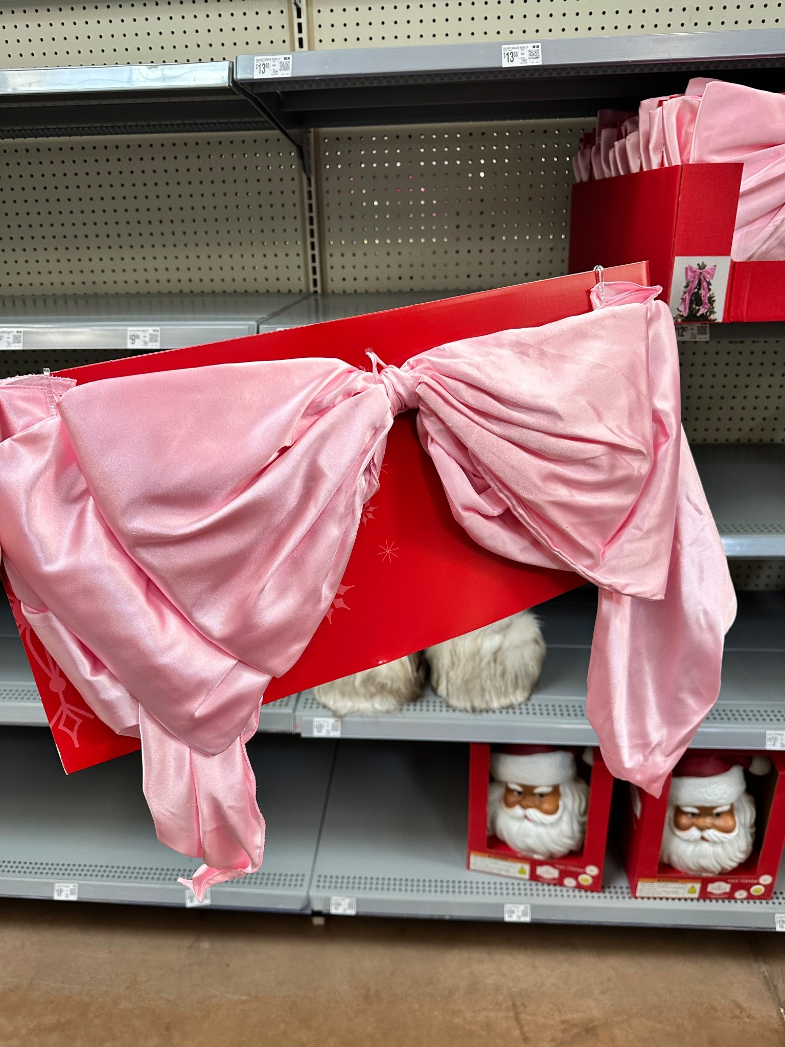 So many places this beautiful bow could look perfect for a Christmas decoration! 

#christmasdecor
#christmas 

#LTKParties #LTKSeasonal #LTKHome