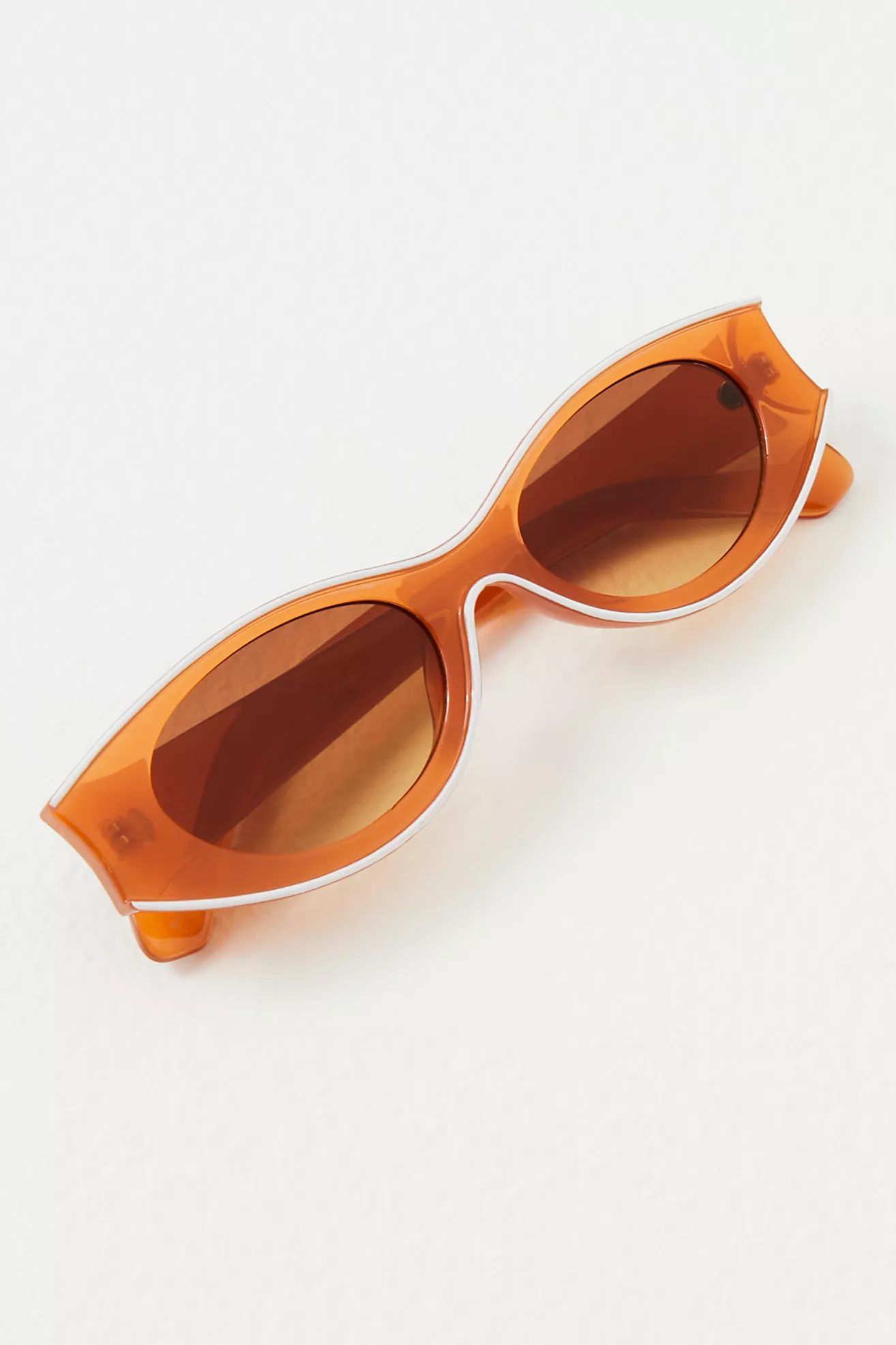 Gallery Painted Slim Sunglasses | Free People (Global - UK&FR Excluded)