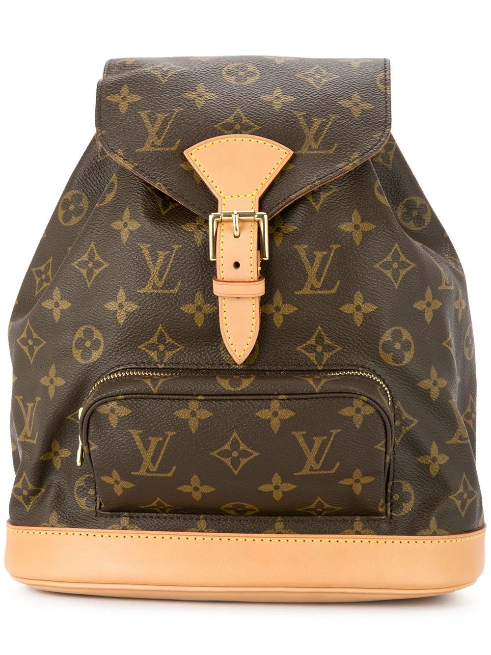 Louis Vuitton Vintage Montsouris MM backpack - Brown | FarFetch Global