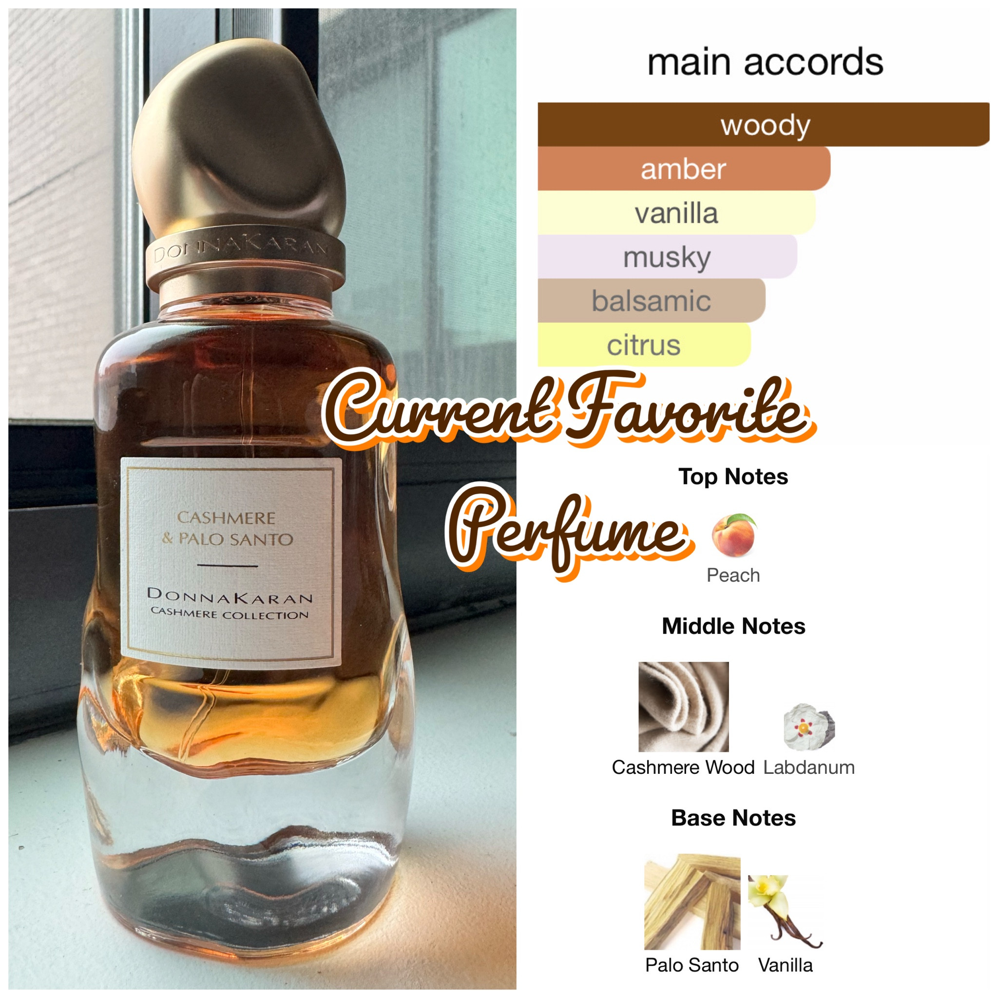Yall. This is AMAZING. Donna Karen Cashmere & Palo Santo. My favorite pickup in a while! If you are a lover of a sexy fruity vanilla, GRAB THIS! I see why it’s always sold out ! If you love vanilla woods by the 7 virtues, or goldfield and banks Silky Woods, this is a must have. A sexy peach with a smooth woody vanilla dry down. Compliments will be endless! And LOOK AT THIS BOTTLE! 

#LTKBeauty