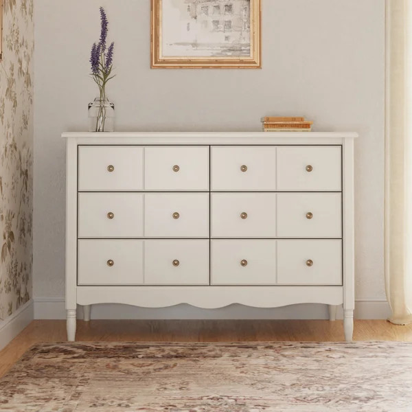 Liberty 6 Drawer 18.4" W Double Dresser | Wayfair North America