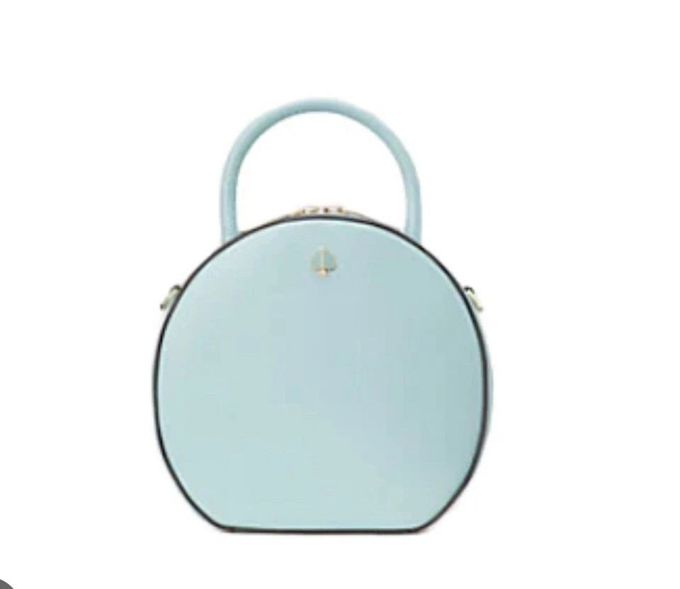 NWT KATE SPADE Leather Andi Canteen Bag - Teal | eBay US