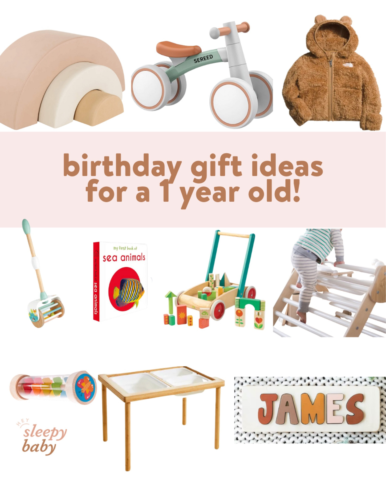 Birthday gift ideas for that special one year old in your life! #gifts #baby 

#LTKGiftGuide #LTKkids #LTKbaby