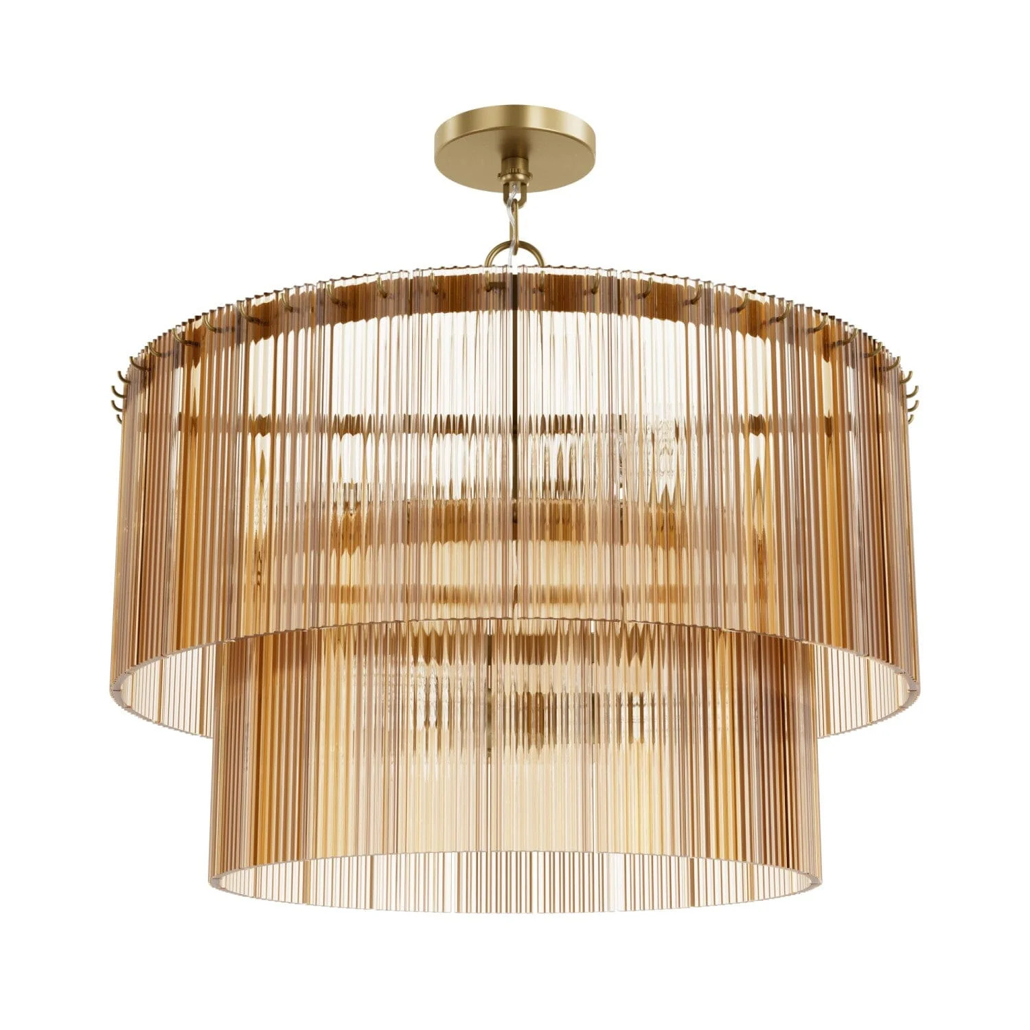 Hunter Ontario Jasmine Roth 6 Light Medium 24 Inch Chandelier Ceiling Light | Hunter Fan Company
