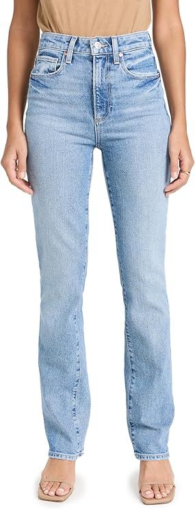 PAIGE Women's Stella 31" - Leela Distressed Jeans | Amazon (US)