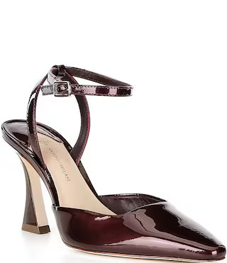 Antonio Melani Cissy Patent Leather Ankle Strap Dress Pumps | Dillard's | Dillard's