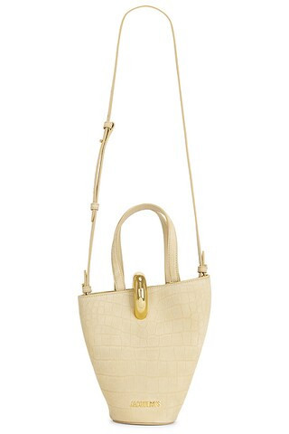 JACQUEMUS Le Petit Bambola in Beige - Beige. Size all. | FWRD 