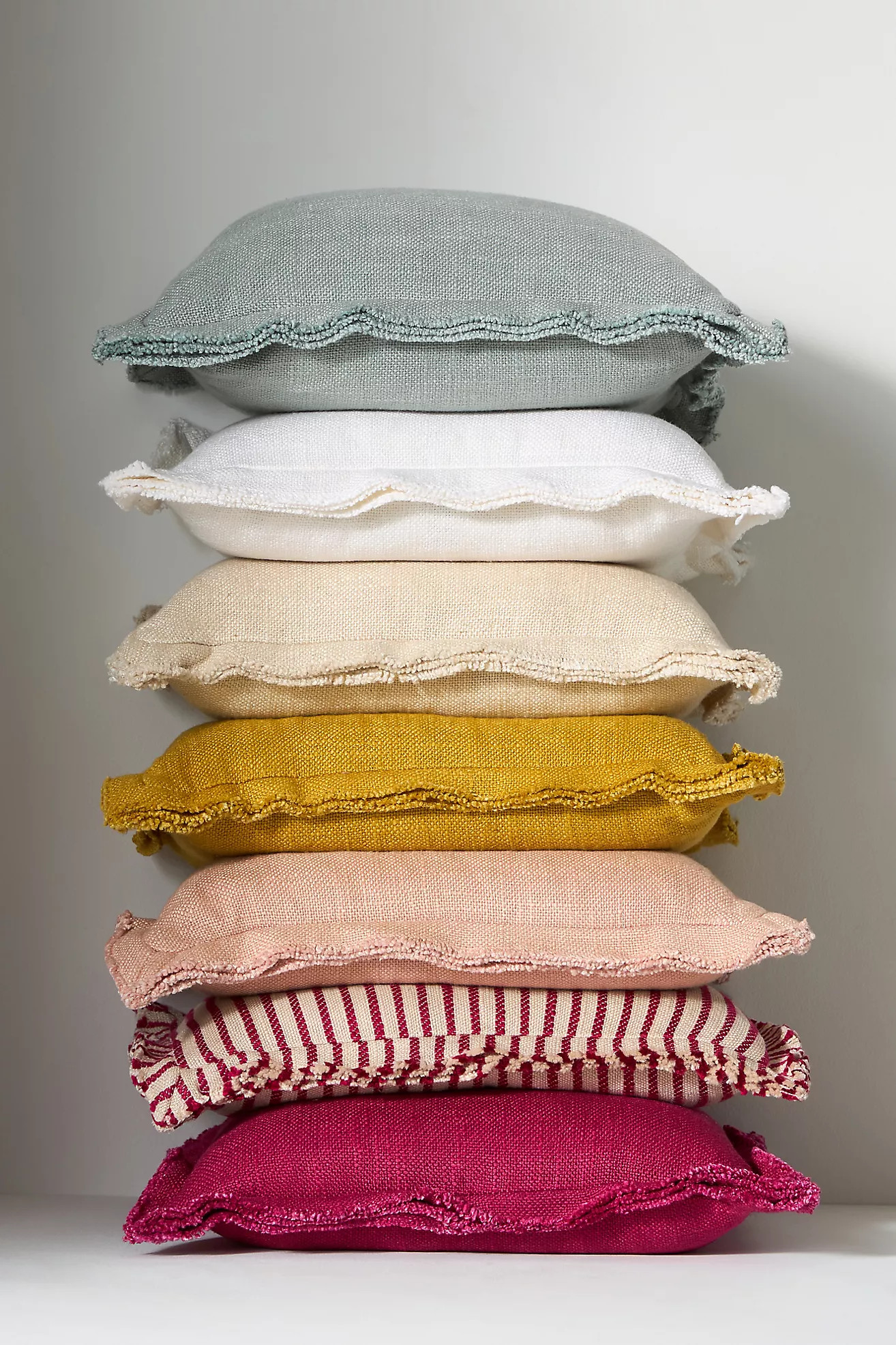 Luxe Linen Blend Pillow | Anthropologie (US)