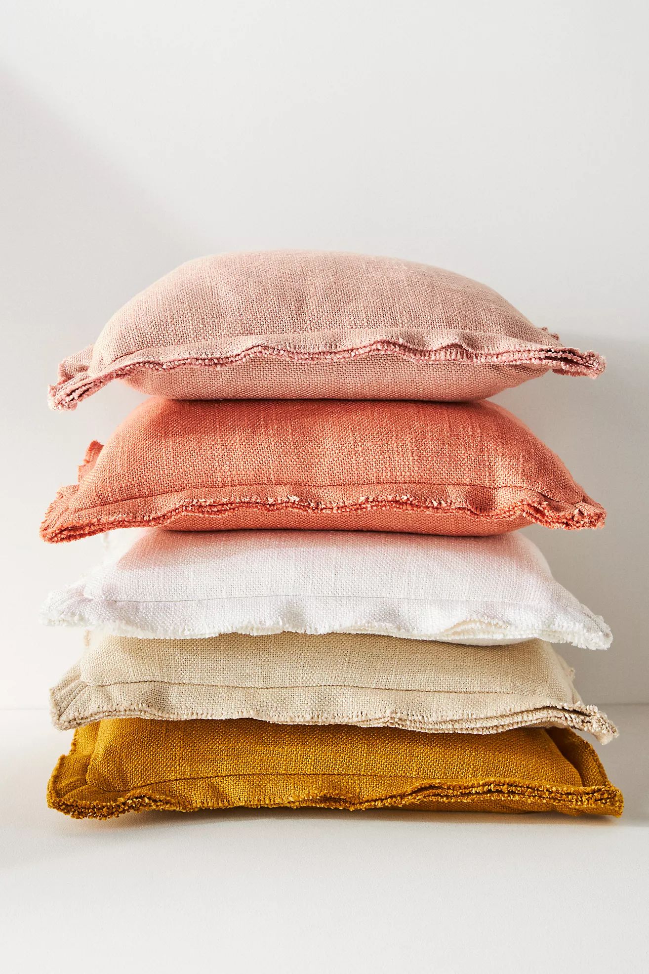 Luxe Linen Blend Pillow | Anthropologie (US)