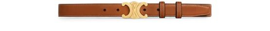 Medium Triomphe belt in natural calfskin - CELINE | 24S (APAC/EU)