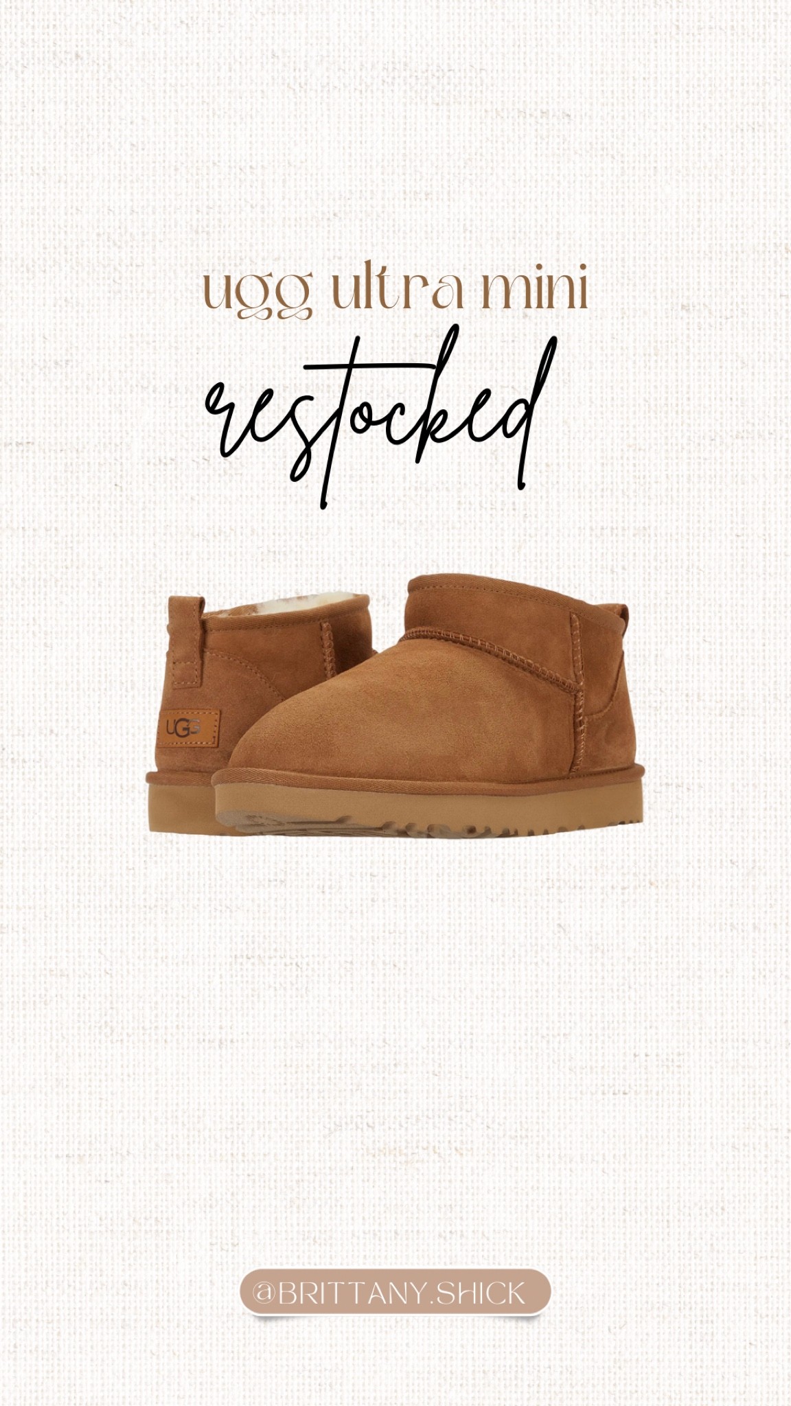 Ugg Ultra Mini - Back in stock!

#LTKHoliday #LTKSeasonal #LTKshoecrush