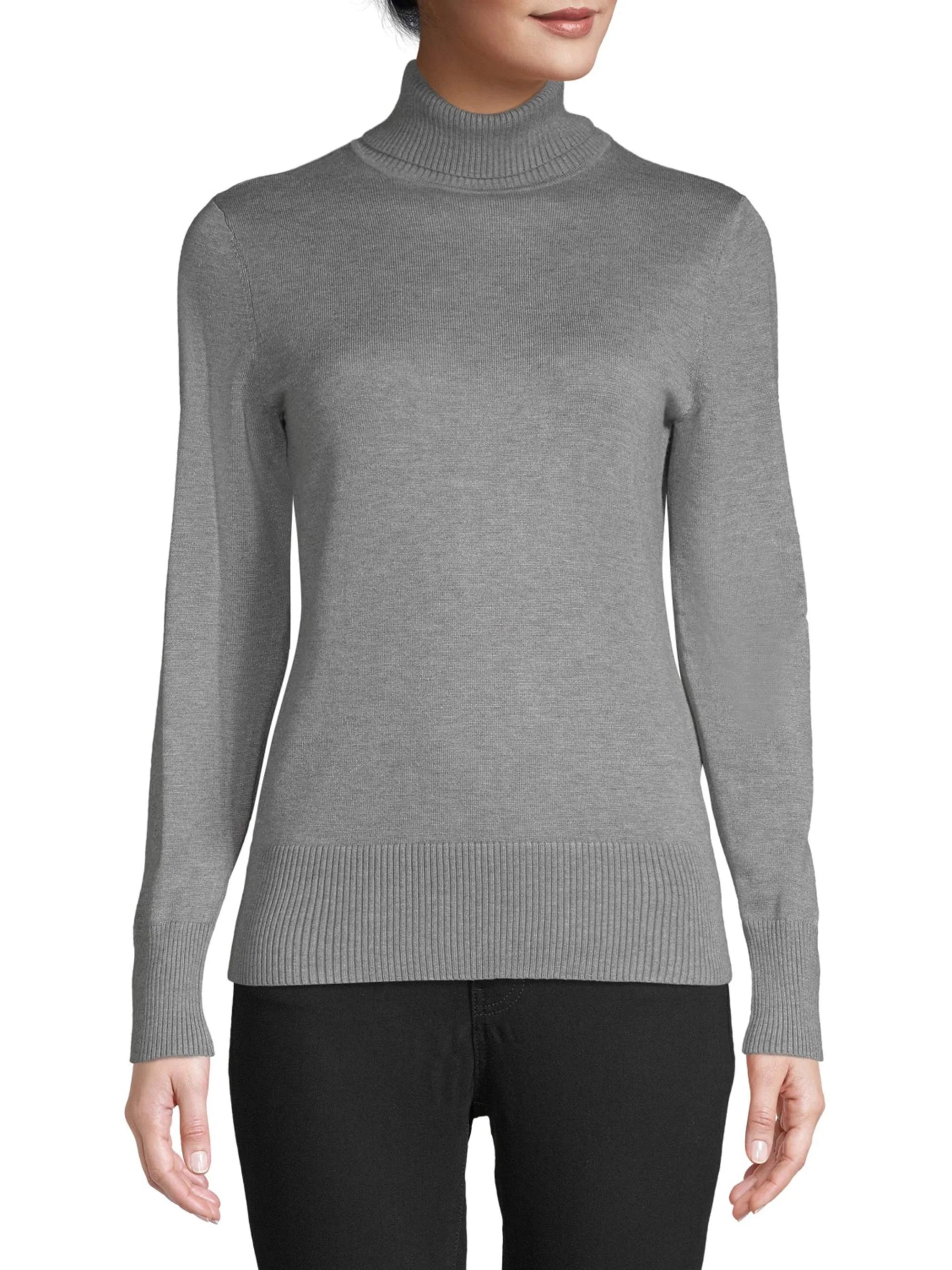 Women's Turtleneck Sweater | Walmart (US)