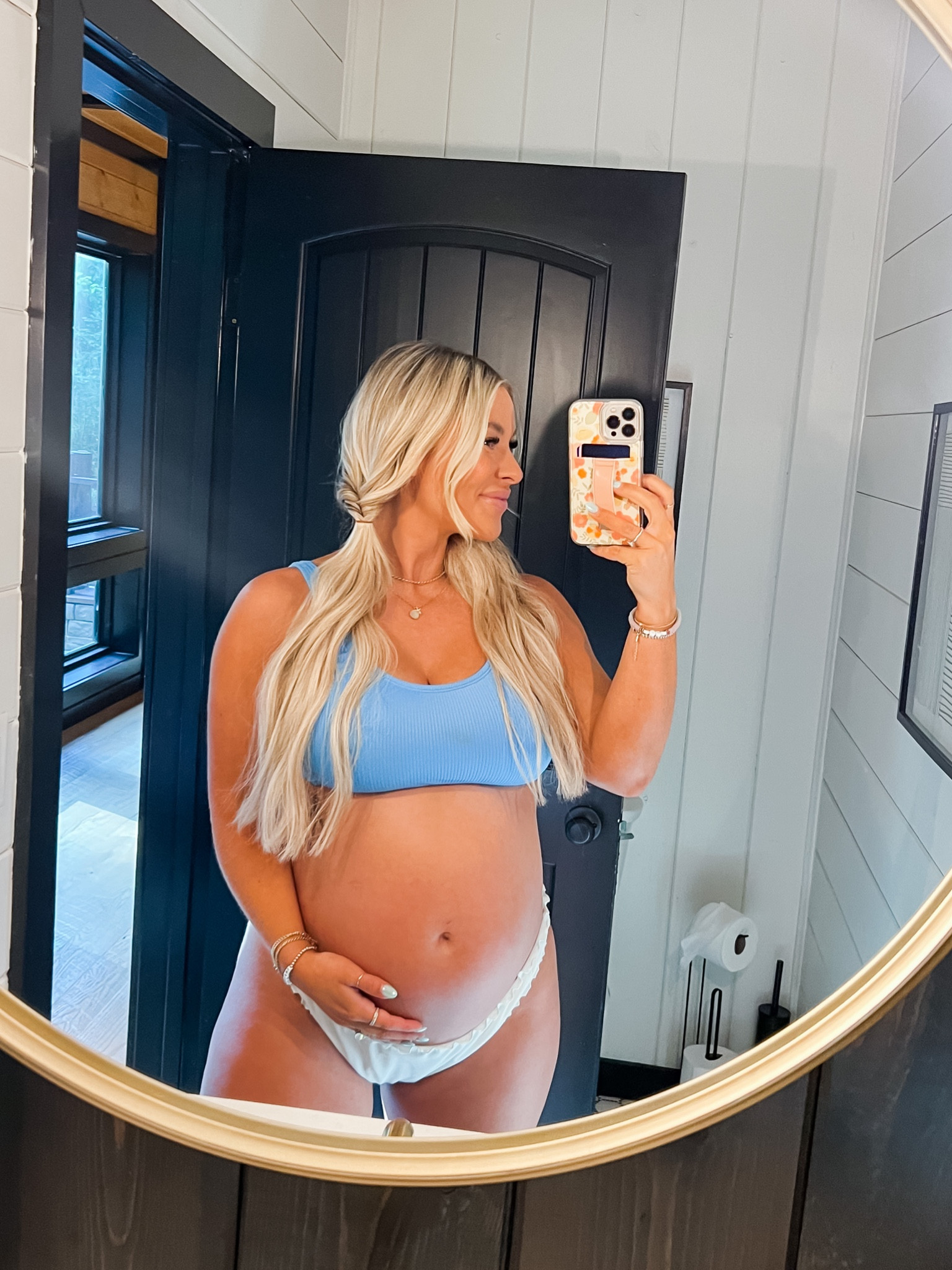 Wearing an XL in top and Large in bottoms! 

#LTKbump #LTKswim