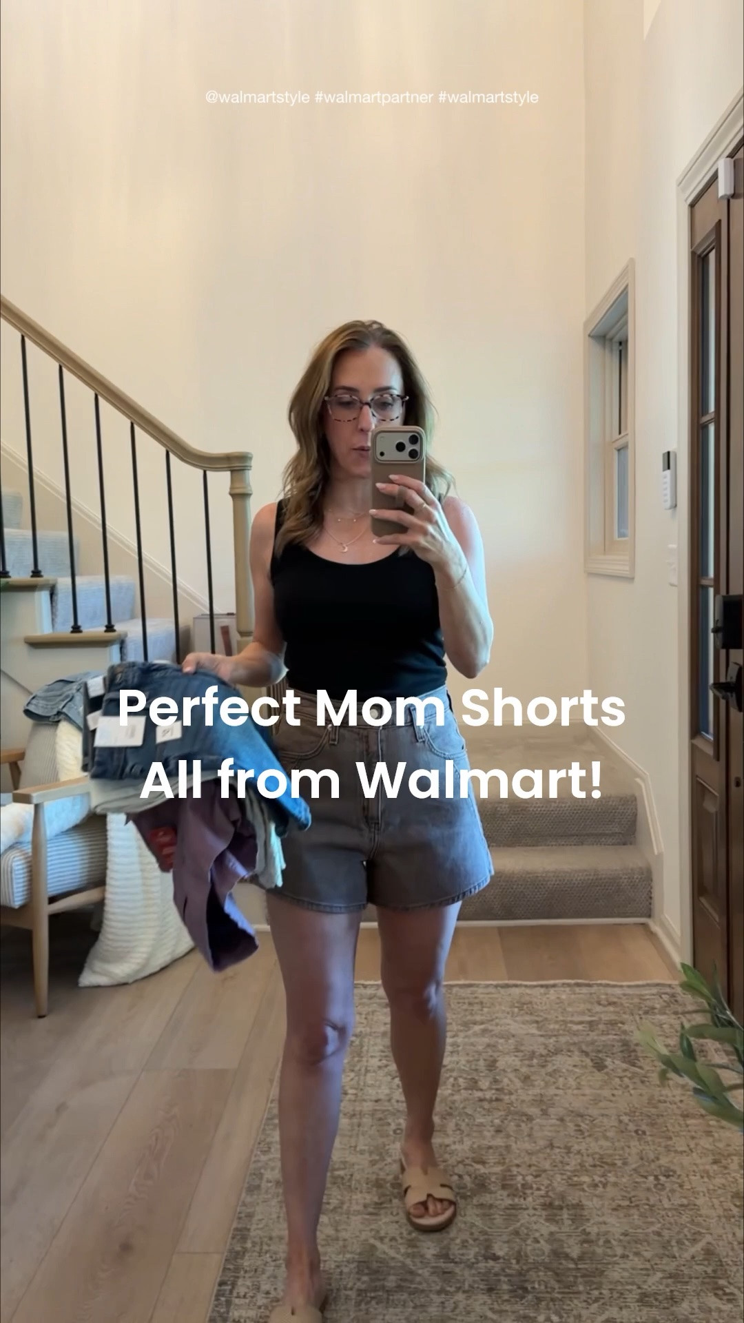 I’m seriously been struggling so hard to find the perfect mom shorts and I love all of these! They are the perfect length and I love that they don’t hug with the thigh. I’m 5ft so I have a hard time finding shorts that fit well and I love these! @walmartstyle
#walmartpartner #walmartstyle