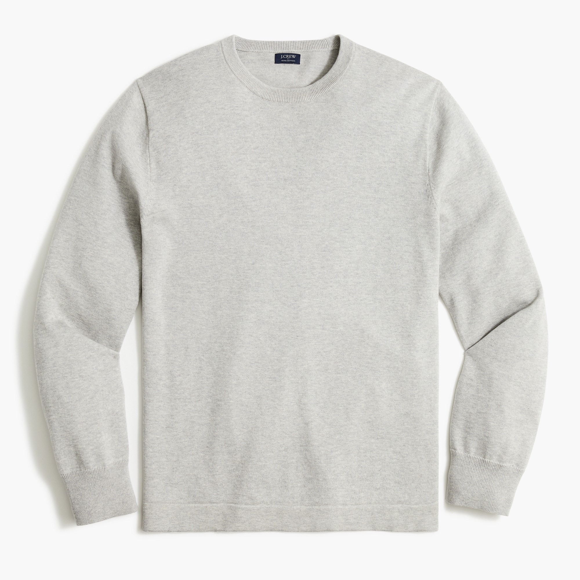 Cotton crewneck sweater-tee | J.Crew Factory