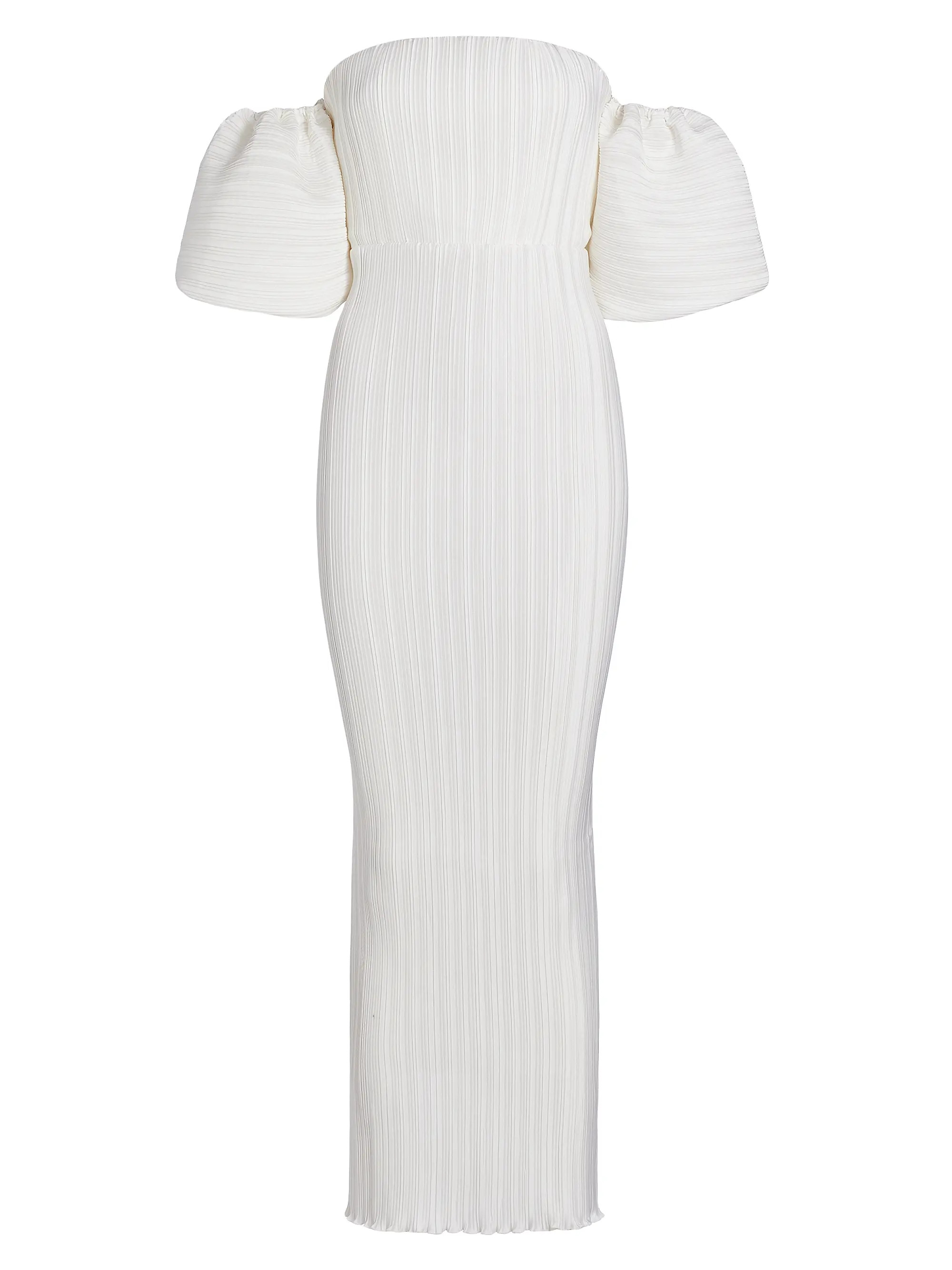 Bridal Sirene Puff-Sleeve Gown | Saks Fifth Avenue