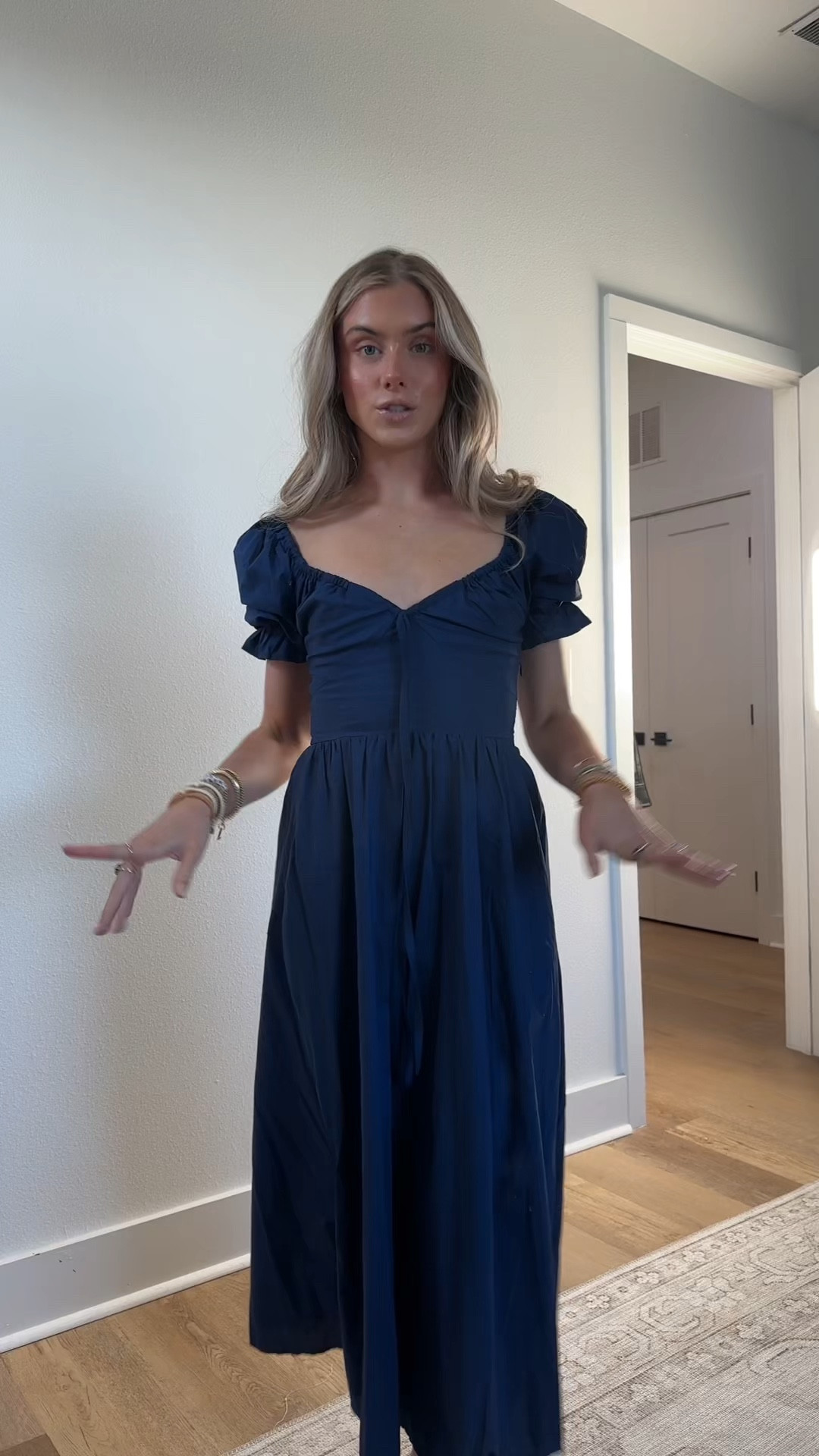 Hill house home dress size xs. Meet the Ophelia. We took the best parts of our signature Nap Dress® and put them into a brand new silhouette. 

The Ophelia is an A-line dress with elasticated smocking in the back, a side zip closure, adjustable drawstring tie, ruffled sleeves, midi skirt, and pockets. The Ophelia features a fully adjustable neckline and corset-inspired midriff for an extra polished look

#LTKootd #LTKgrwm #LTKSeasonal