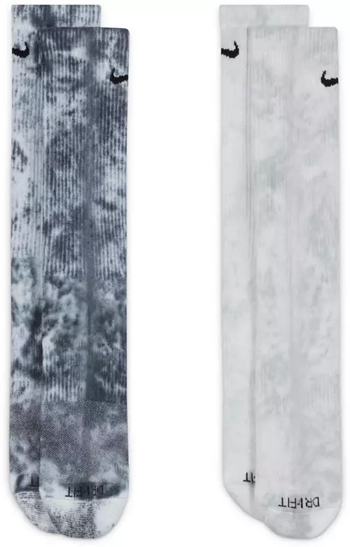 Nike Everyday Plus Cushioned Tie-Dye Crew Socks - 2 Pack | Dick's Sporting Goods