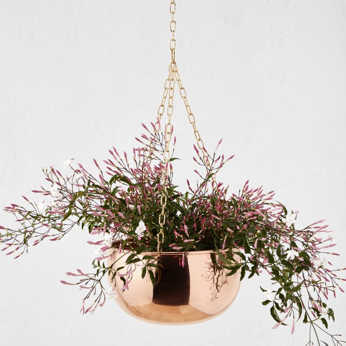 Hanging Copper Planter | Williams-Sonoma
