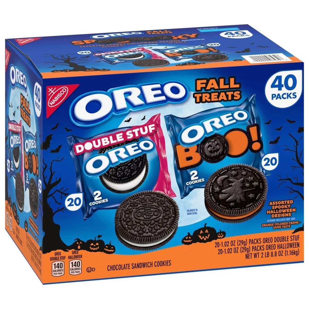 Oreo Fall Treats Variety Pack Sandwich Cookies (40 Count) | Walmart (US)