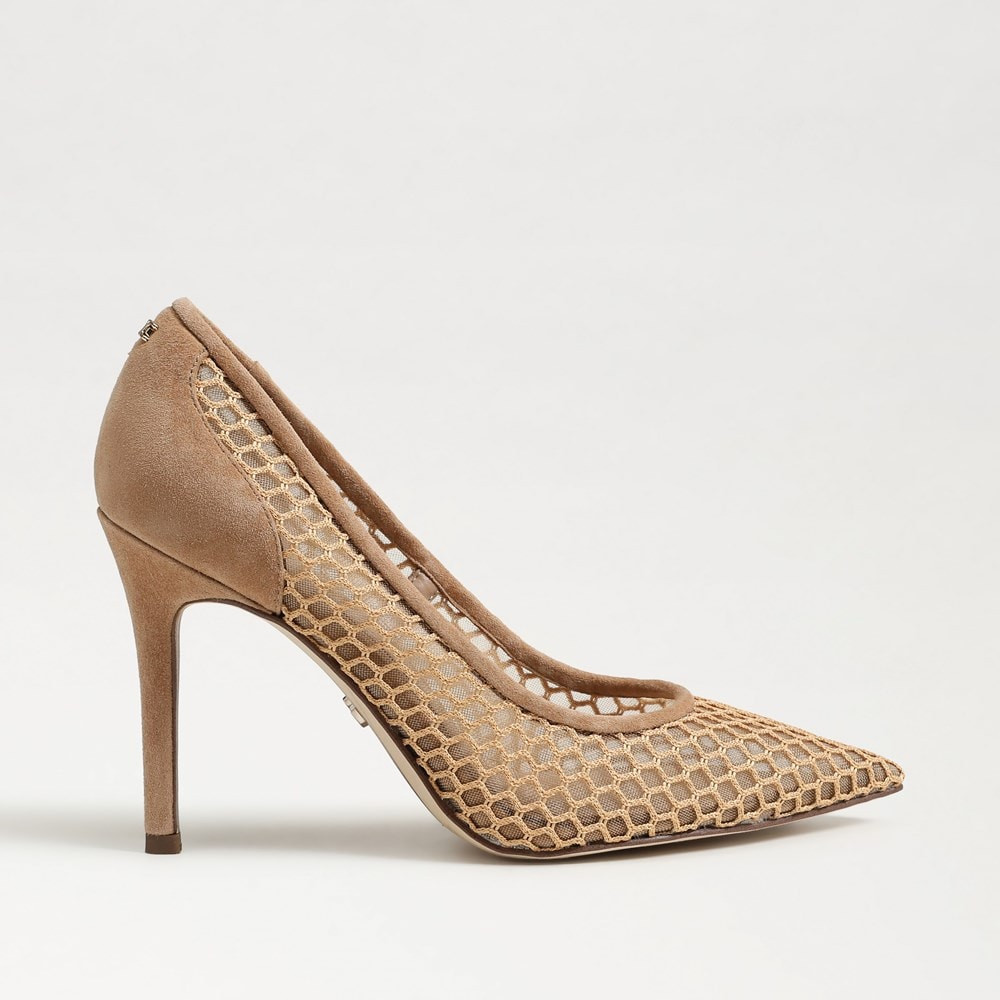 Hazel Polka Dot Mesh Pump | Sam Edelman