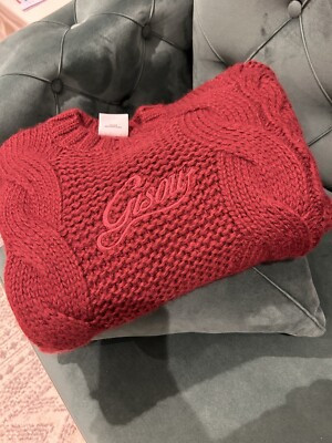 Limited edition The Gisou Holiday Sweater - Cherry  | eBay | eBay UK