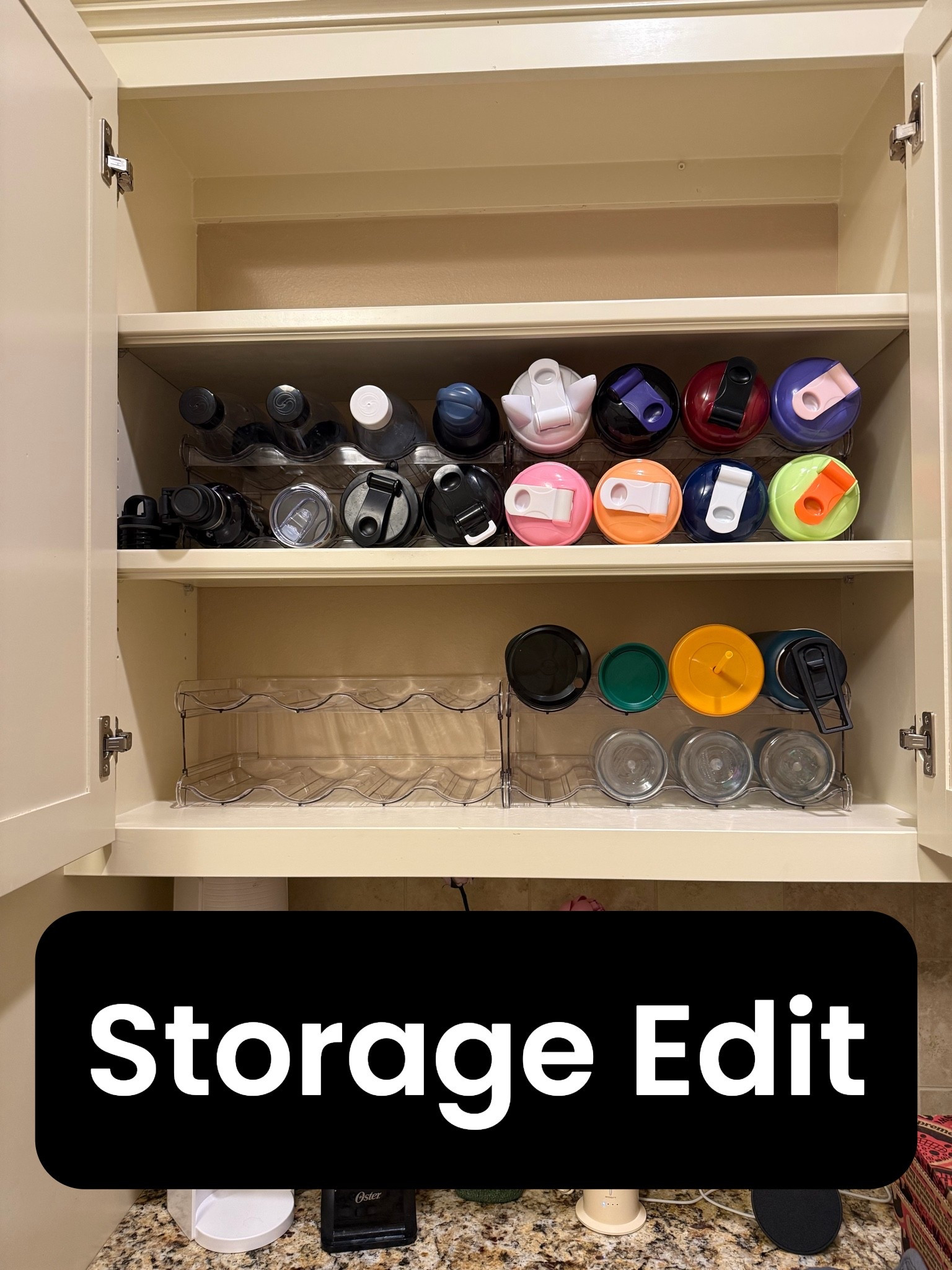 My son just bought his first house and he needed a solution for all of his many water bottles.  I bought him these and now he has tons of room for more and they look fantastic!

#LTKmomlife #LTKHome #LTKvlog