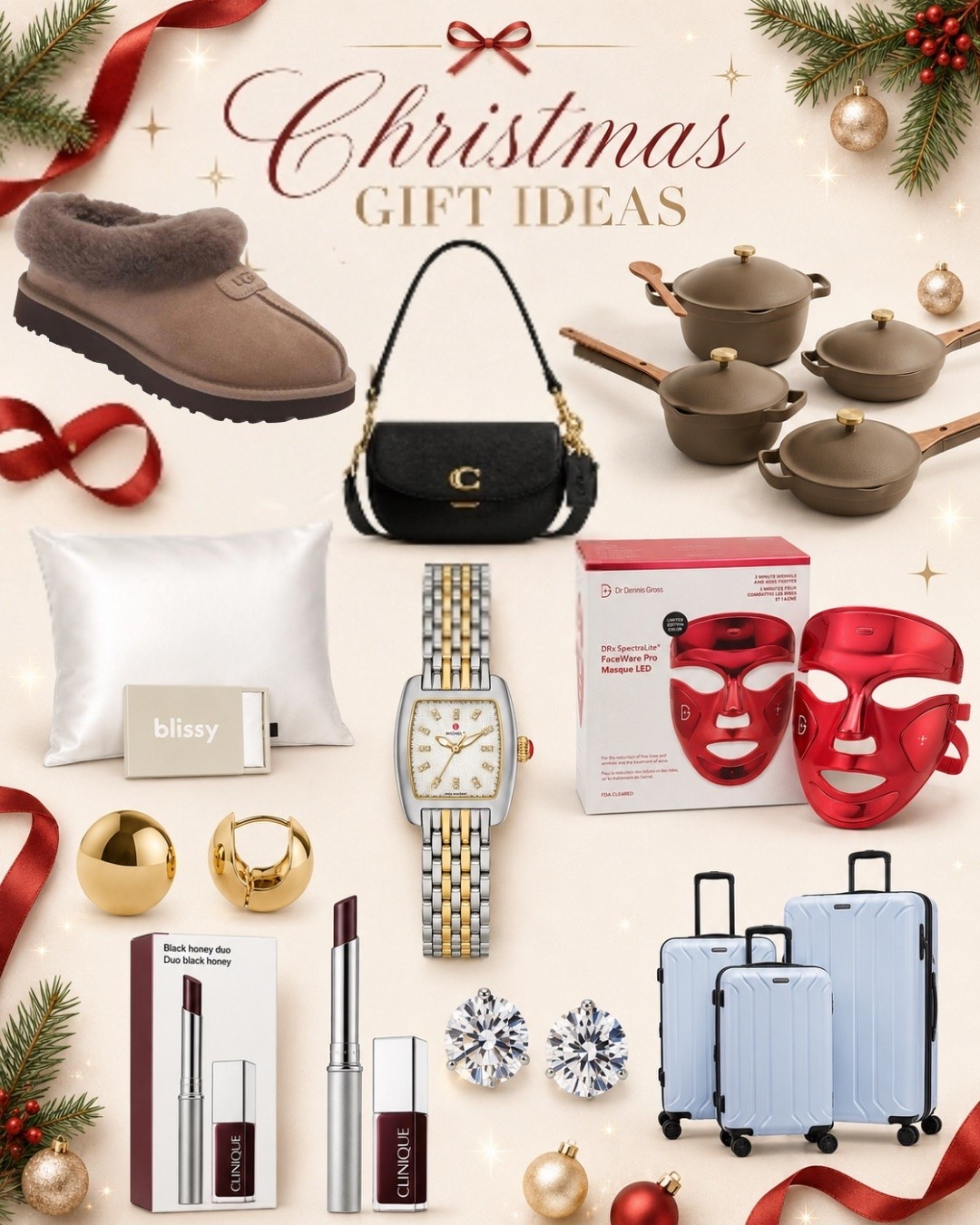 Luxury Christmas Gift Ideas for Her ✨ A little something for every woman on your list, from cozy favorites and beauty must-haves to designer splurges ✨ Shop these Christmas gift ideas for her below. #LTKGiftGuide #LTKHoliday #Christmas2026

#LTKSeasonal #LTKSaleAlert