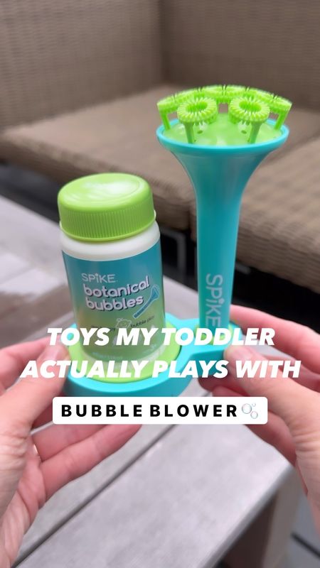 Sensory bubble wand bubble toy toddler toy outdoor toy toys for boys baby toy bubble blower amazon toy outdoor activities 

#LTKbaby #LTKkids #LTKfindsunder50