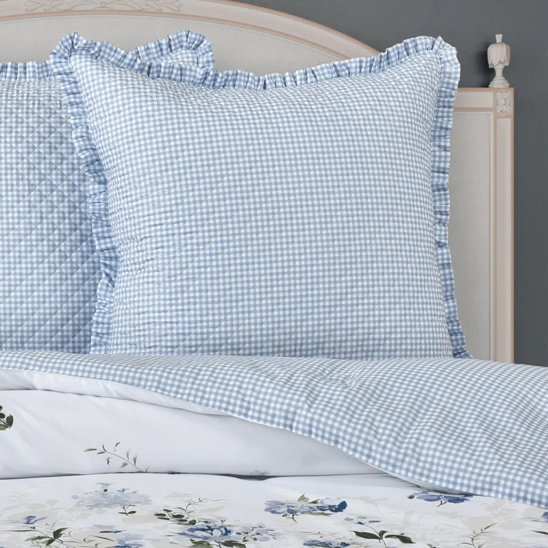 Kourtney Euro Sham Blue | Wayfair North America