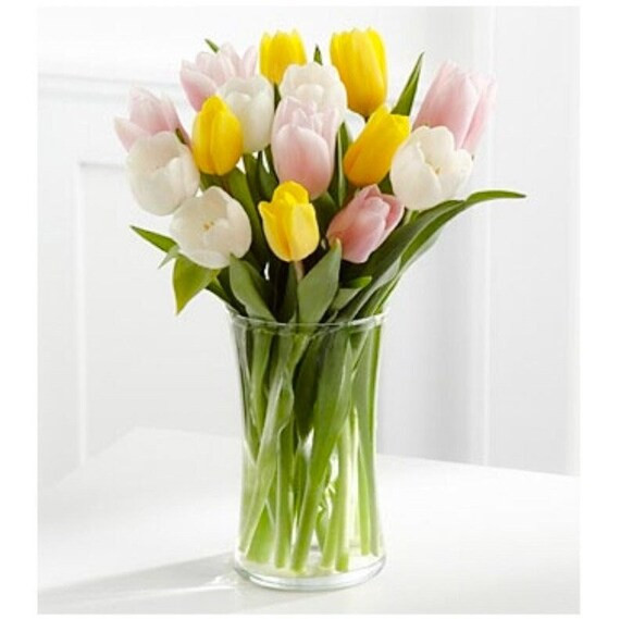 Realtouch Tulip Bouquets  Artificial Tulips  Flower | Etsy | Etsy (US)