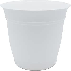 The HC Companies 16 Inch Eclipse Round Planter with Saucer - Indoor Outdoor Plant Pot for Flowers... | Amazon (US)