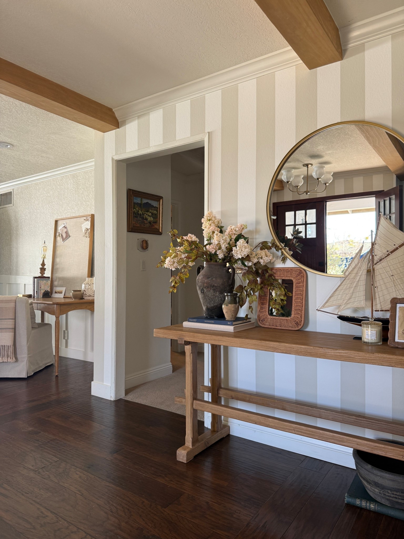 Open concept living
Summer console table styling

#LTKHome #LTKmorningroutine #LTKSeasonal